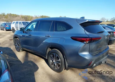 2021 Toyota Highlander Xle from USA, damaged, VIN 5TDGZRBH2MS098706